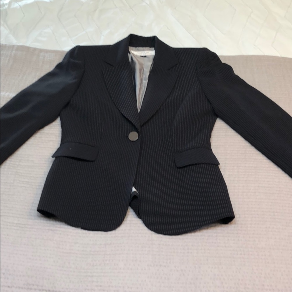 Tahiti pin strip women’s blazer